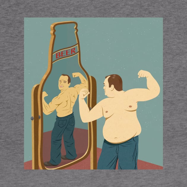 Beer Mirror by John Holcroft